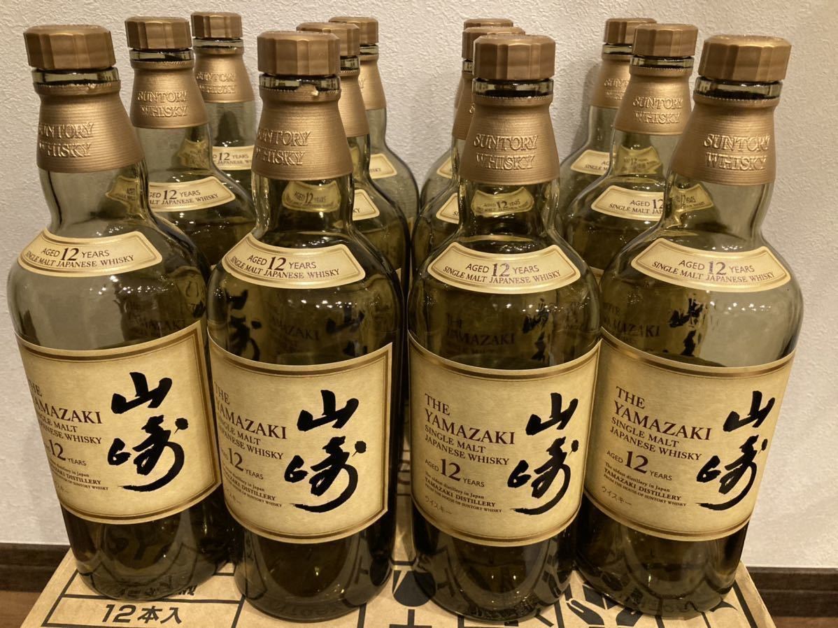 ヤフオク! -「山崎 12年 12本」(日本) (ウイスキー)の落札相場・落札価格