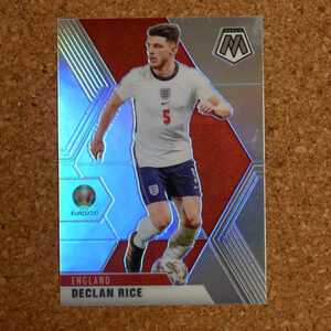 panini mosaic soccer Declan Rice パニーニモザイクサッカー デクラン・ライス イングランド ウェストハム silver prizm