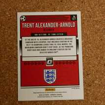 panini donruss soccer optic Trent Alexander-Arnold パニーニドンラスサッカー トレント・アレクサンダー=アーノルド イングランド prizm_画像2