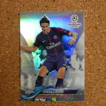 Topps Chrome Edinson Cavani トップスクローム エディンソン・カバーニ パリ・サンジェルマン バレンシア ウルグアイ soccer_画像1