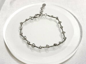 #[YS-1] Folli Follie Folli Follie # stone attaching bracele # 925 sterling silver silver made total length 18.5cm [ including in a package possibility commodity ]#D