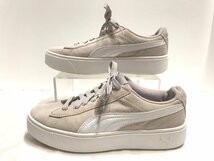 ■【YS-1】 プーマ PUMA ■ ソフトフォーム プラス 厚底 スニーカー ローカット ■ ライトパープル 薄紫系 24.5cm 【同梱可能商品】■D_画像3