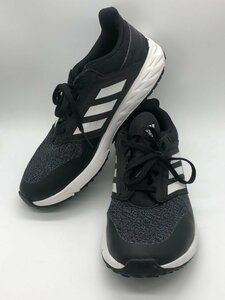 ■【YS-1】 アディダス adidas スニーカー ■ eco ortholite 23cm 黒系 × 白系 【同梱可能商品】K■