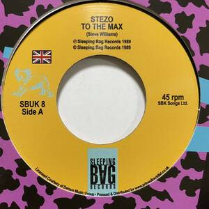 STEZO TO THE MAX IT'S MY TURN 7inch 7 -inch 45 EP hip hop rap TUFF CREW MOST WONTED JUNGLE BROTHERS EPMD DE LA SOUL muro koco