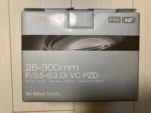 TAMRON 高倍率ズームレンズ 28-300mm F3.5-6.3 Di VC PZD ニコン用 フルサイズ対応 A010N