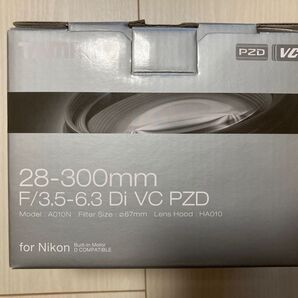 TAMRON 高倍率ズームレンズ 28-300mm F3.5-6.3 Di VC PZD ニコン用 フルサイズ対応 A010N