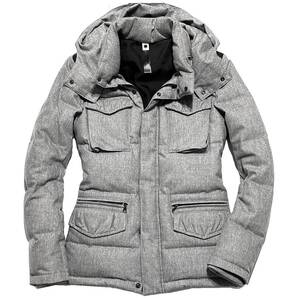 定価10万 wjk HEAVY WOOL POPLIN SEPARATE HOOD DOWN JACKET Sサイズ ヘビーウールポプリンフード付ダウンジャケット モンクレール wjk
