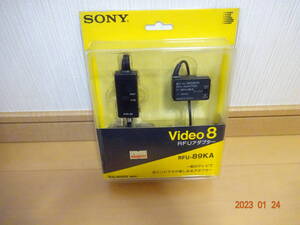 SONY RFU-89KA RFUアダプター 未使用品 Video8 RFU-89A/ANS-89 CCD-V80等につなぎ、TVで楽しめます