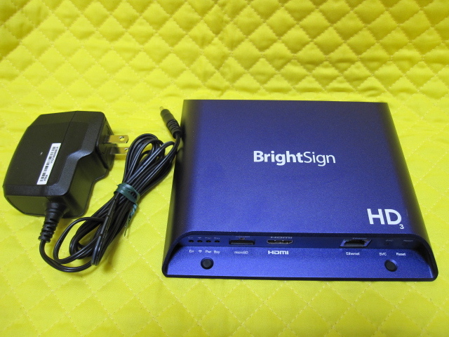 BrightSign XT3シリーズ XT243 メディアプレーヤー 4K デジタル