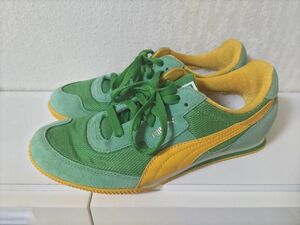 PUMA プーマ LAB2 緑 スエード生地