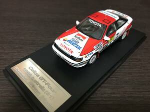 1/43 hpi [Marlboro] Toyota * Celica GT-FOUR #1 J. can knen collection Australia * Rally victory 1989