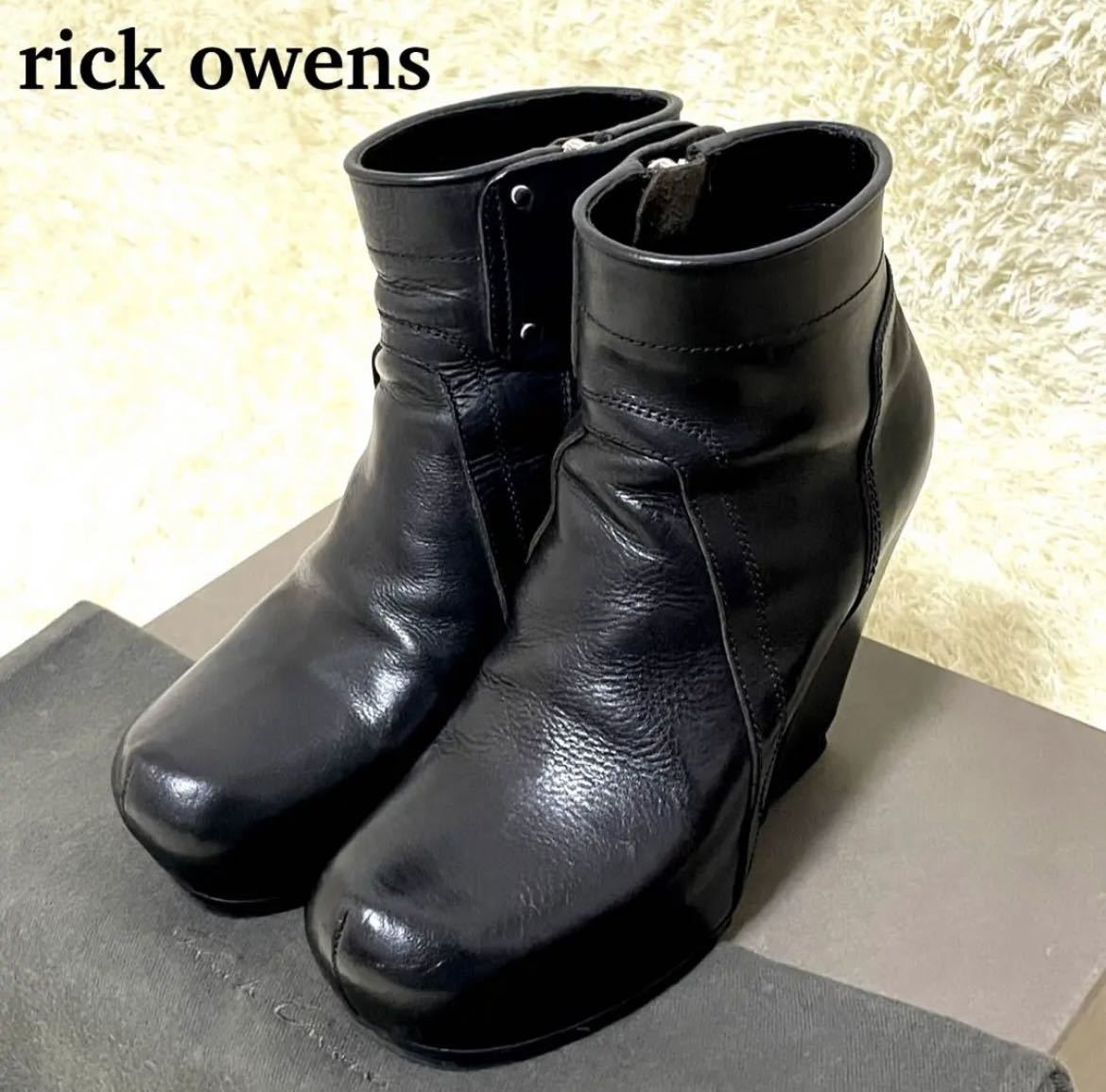 2023年最新】Yahoo!オークション -rick owens ブーツの中古品・新品