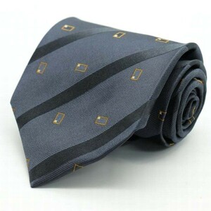  Renoma Royal k rest высококлассный шелк Япония бренд галстук мужской темно-синий 