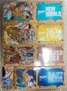 【ショッパー&しおり追加】全8種類 計12点(8点は新品未使用) JC10冊収納BOX ONE PIECE 全巻セット収納可能