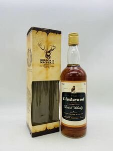 【未開栓】Linkwood G&M リンクウッド ゴードン・アンド・マクファイル 1960 スコッチウイスキー 750ml 40% 古酒 箱付き WH14863