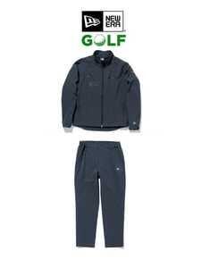  new goods regular L size New Era Golf NEWERA light shell jacket stretch light Sherpa ntsu top and bottom set water-repellent . manner 