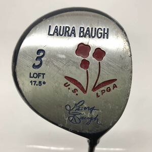 FW LAURA BAUGH ローラボー U.S.LPGA 17.5度 3W オリジナルカーボンシャフト レディス右