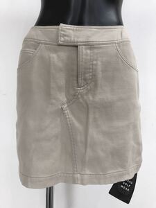 【USED】ZOY ゾーイ 綿 インナーパンツ一体型 スカート スカパン ベージュ系 レディース 36 ゴルフウェア