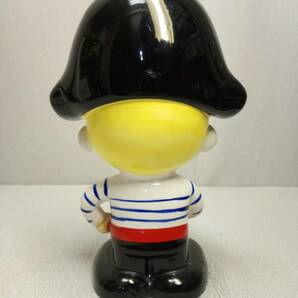 内藤ルネ RUNE ◆ 海賊 貯金箱 ◆ 陶器人形 ・ ファンシー ・ レトロポップ ・ 昭和レトロ ・ 当時物の画像2