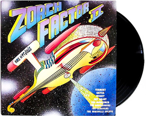 廃盤 LP レコード ★ 名盤!! 1987年 オリジナル盤 ★ 超有名バンド 収録!!! ★ V.A. / ZORCH FACTOR TWO ★ サイコビリー ネオロカビリー