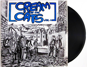 廃盤 LP レコード ★ 超人気バンド 多数収録 コンピ!!! CREAM OF CATS 4 ★ ネオロカ サイコビリー ネオロカビリー Roughnecks