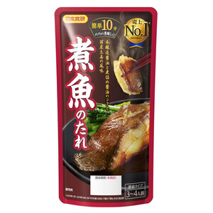 煮魚のたれ 100g フライパン10分で艶よく、おしいく 日本食研/6655ｘ４袋セット/卸/送料無料