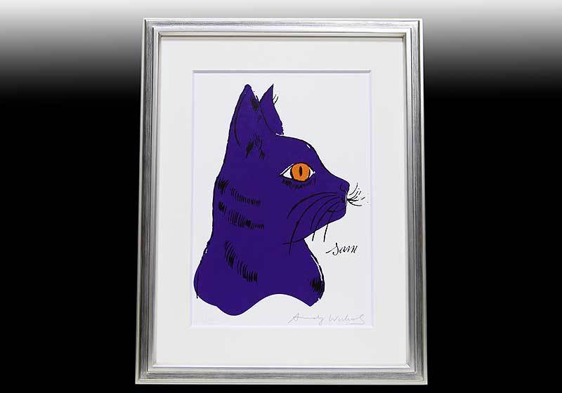 アンディー・ウォーホル／ANDY WARHOL “ BLUE CAT from 25Cats Named ...
