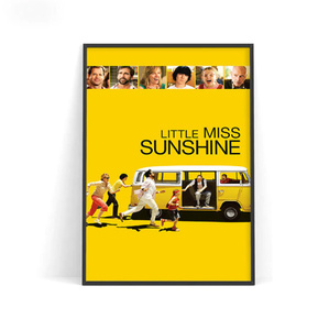 G2377 『リトル・ミス・サンシャイン』 Little Miss Sunshine キャンバスアートポスター 50×70cm イラスト インテリア 海外製 枠なし B