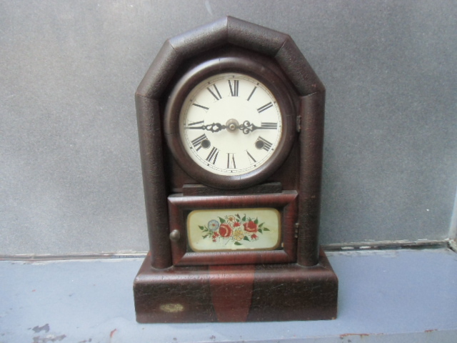 昭和レトロ 木製 置時計 | JChere雅虎拍卖代购