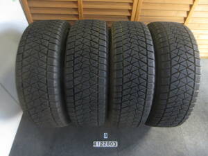 G709-1 ②★冬★235/65R17 108Q BRIDGESTONE BLIZZAK DM-V2 スタッドレス4本セット★個人宅様営業所止め