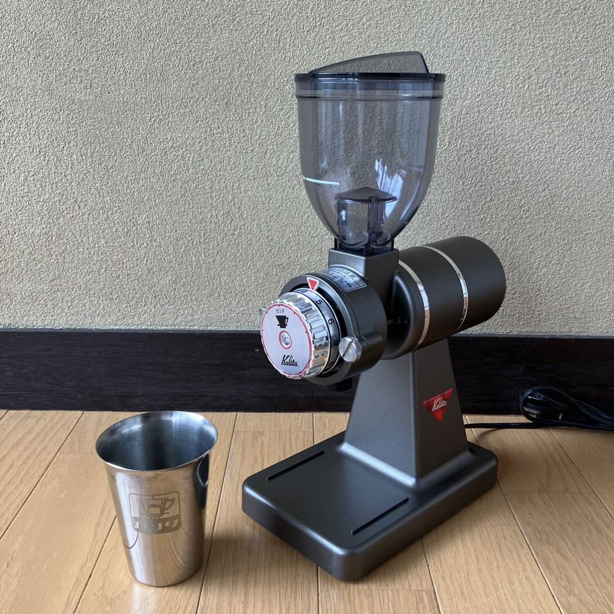 美品動作品 Kalita カリタ ナイスカットミル KH-100 ブラック