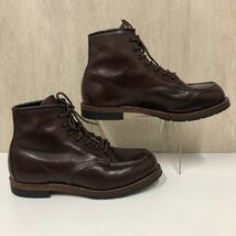 【RED WING】レッドウィング★レースアップブーツ ベックマン モック トゥ サイズUS8.5 9010 01_画像6