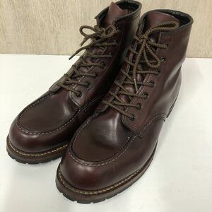 【RED WING】レッドウィング★レースアップブーツ ベックマン モック トゥ サイズUS8.5 9010 01