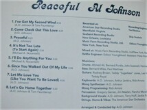 国内盤帯付 / Al Johnson / Peaceful / PCD-22077, 2004 / アル・ジョンソン が1978年に発表した傑作デビュー・アルバム / 甘茶_画像4