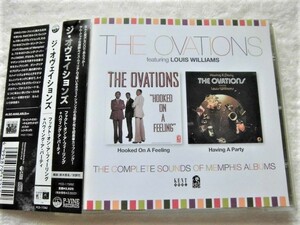 国内盤帯付 豪華名盤 2ON1 / The Ovations / Hooked On A Feeling / Having A Party: The Complete Sounds Of Memphis Albums / Sam Cooke