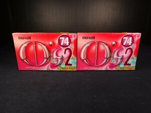 maxell CDs2 74分　ハイポジション・カセットテープ　2本セット　未使用・未開封品