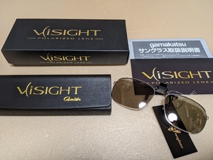 55%off がまかつ GM-1736 クリップオングラス VS20 ViSIGHT LENS 偏光サングラス