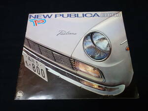 [ Showa era 41 year ] Toyota Publica 800 UP20-D / UP20-S type debut version exclusive use main catalog [ at that time thing ]