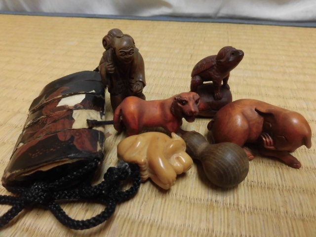 ヤフオク! -木彫(根付)の中古品・新品・未使用品一覧
