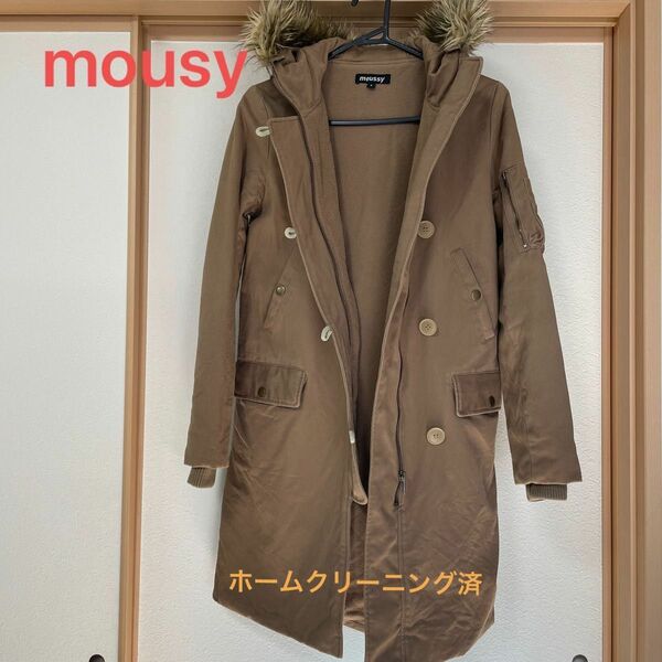マウジー moussy コート サイズS ライトブラウン レディース 冬物