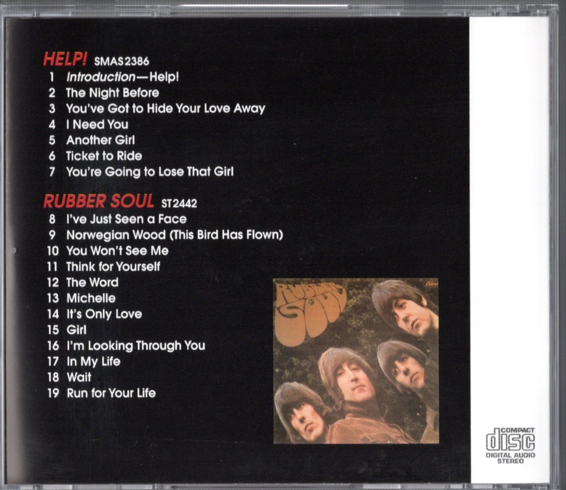 CD【HELP! & RUBBER SOUL】Beatles ビートルズ| JChere雅虎拍卖代购