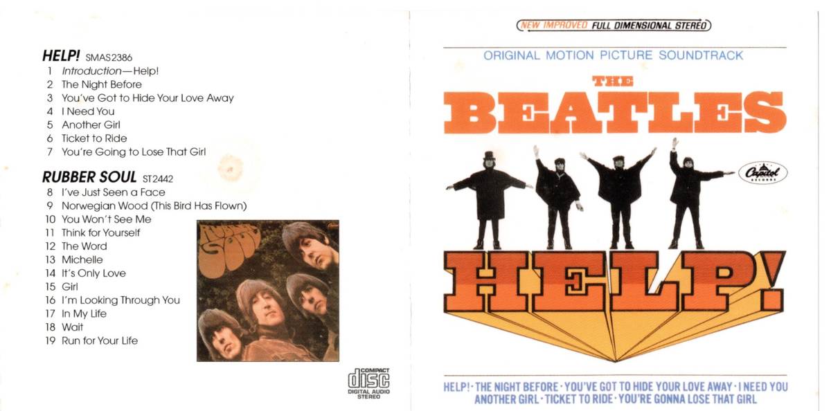 CD【HELP! & RUBBER SOUL】Beatles ビートルズ| JChere雅虎拍卖代购