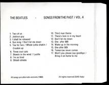 CD【SONGS FROM THE PAST VOL.4 (Sidewalk Music) 1989年製 スリムケース】Beatles ビートルズ_画像4