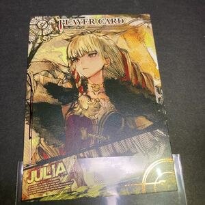  Lord of Vermilion LoV player card JULIA tag convention 