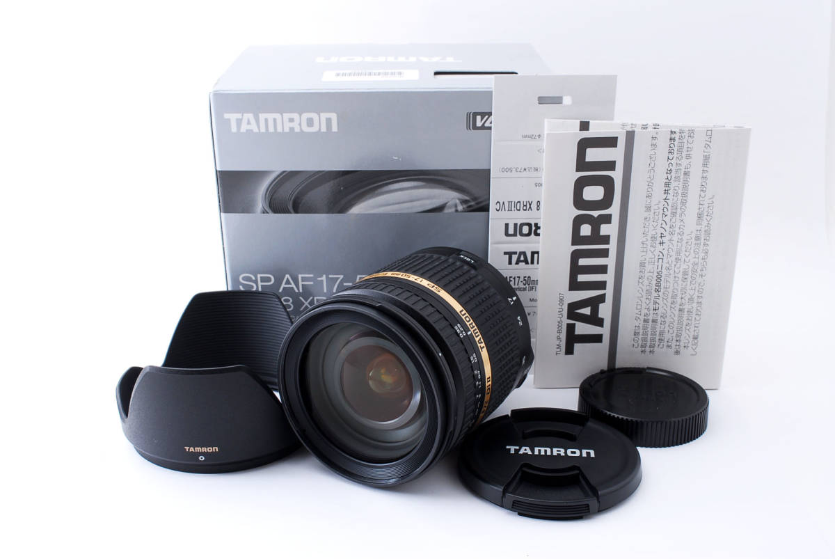 1126854【美品】タムロン Tamron B005N II SP AF 17-50mm F2.8 XR DiII
