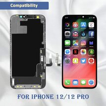 Z3/iPhone 12 フロントパネル 液晶パネル LCD フロントガラス デジタイザ スクリーン 画面 交換 修理 キッ_画像7