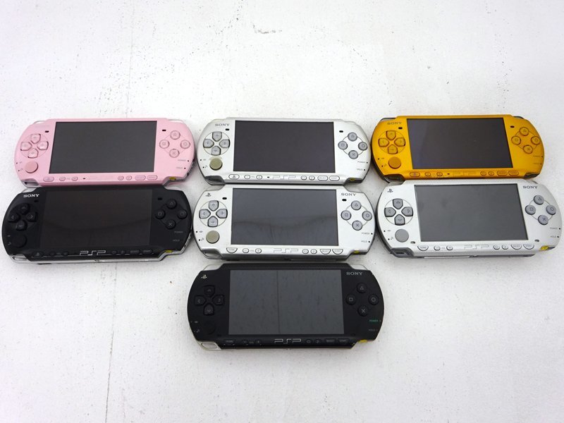 PSP 3000 × 4台 ジャンク品 www.browhenna.it