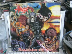 HIRAX / ASSASSINS OF WAR U.S.Blue.Prple.Marble color LP D.R.I Primal Mayhem Dark Angel Celtic Frost Slayer 