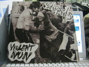 STUPIDS ステュピッズ / VIOLENT NUN U.K.Limited ホワイトカラービニールLP Heresy Sacrilege Unseen Terror 