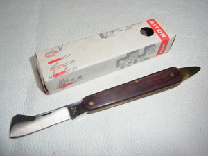 ■1960年代 未使用 箱付 絶版 希少！ 廃業 スペイン アイトール（AITOR）社 ナイフ 変ったブレード （モデル名：525.088）